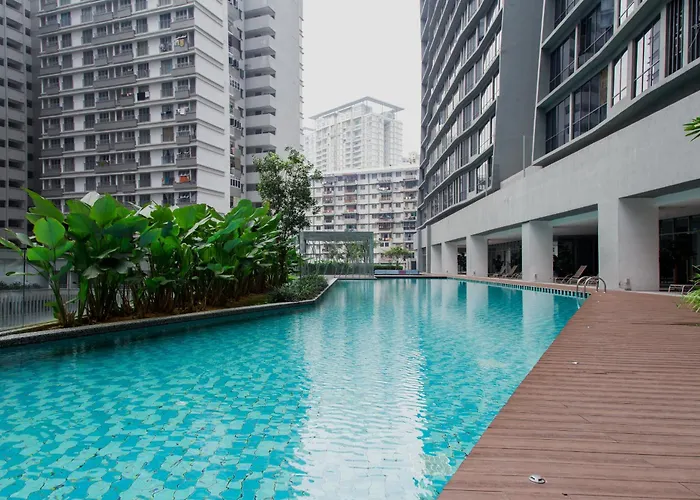 Queen Room At Kl Gateway Residence Lrt Linked Kuala Lumpur